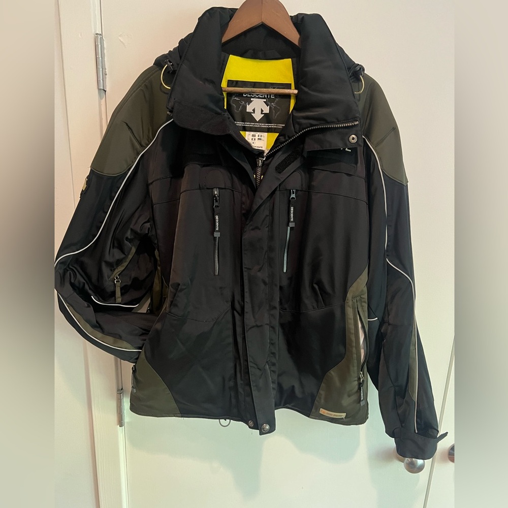 Descente Vintage Ski Jacket insulated  Airdrive, Titan Thermo Men’s Large